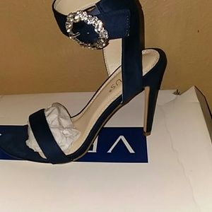 Venus open toe strap stiletto